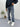 MAVİ LAZER KESİM BAGGY PANTOLON