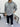 GRİ POLO YAKA TRİKO SWEATSHİRT