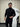 SİYAH 3 İPLİK YARIM FERMUARLI SWEATSHİRT